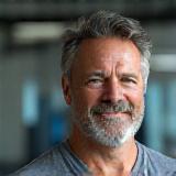 Retrato del Preparador Físico Ricardo Garza